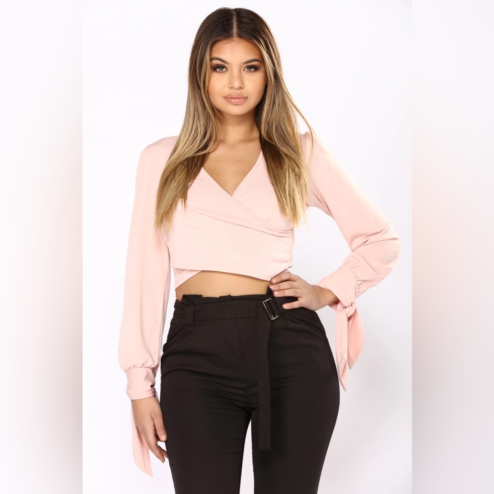 Blush Crop Top